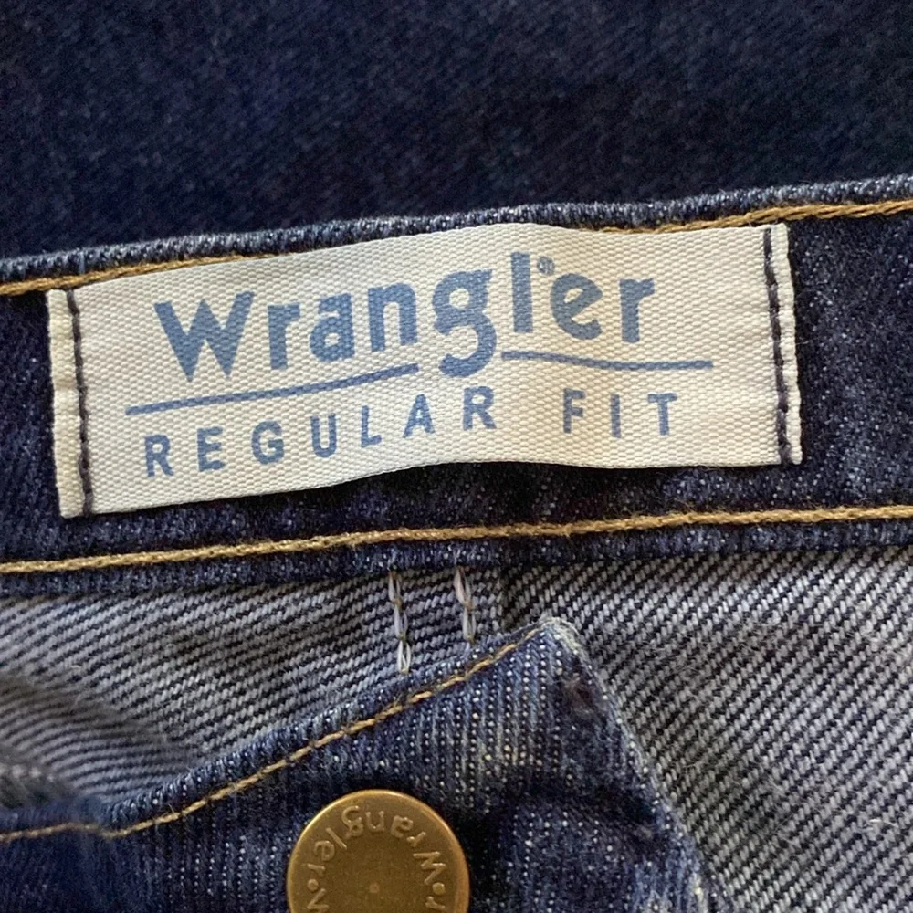 Wrangler Blue Straight Jeans‎ Classic Style